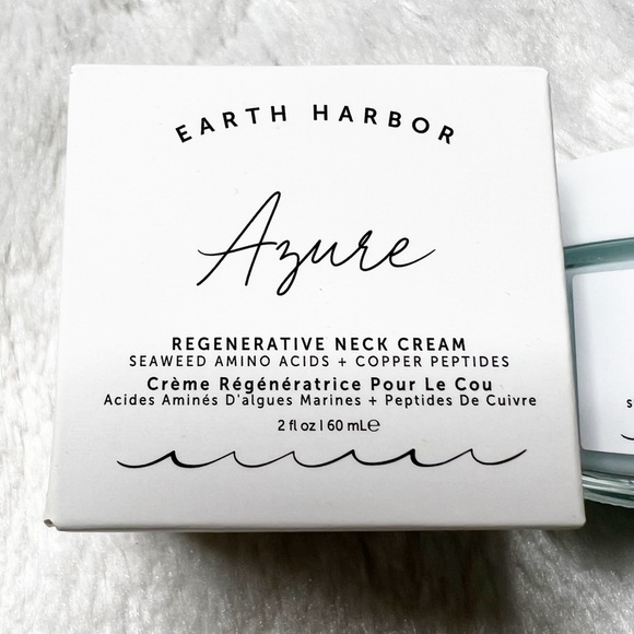 NIB Earth Harbor Azure Regenerative Neck Cream, Full Size, 60ml - Picture 3 of 9